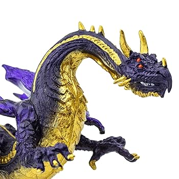 Amazon.com: Safari Ltd. Midnight Moon Dragon Figurine - Hand